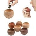 Portable Mini Round Wooden Essential Oil Diffuser Tumbler