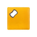 Leather Bottle Opener Square Coaster