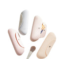Portable Silicone Makeup Brush Bag With Magnetic Buckle