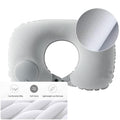 Inflatable TPU Pressed U-Shaped Neck Pillow