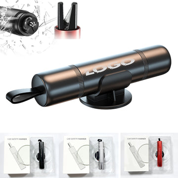 2-in-1 Emergency Car Safety Hammer