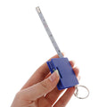 Full Color Custom Mini Tape Measure Keychain With Level