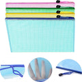 A4 Size Mesh Bags With Zipper Plastic File Document Bags
