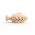 Fish-shaped Silicone Treat-Dispensing Toy