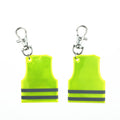 Pvc Safety Reflective Vest With Optional Keychain
