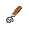 Suede Leather Keychain For Car Key Chain With Key Ring