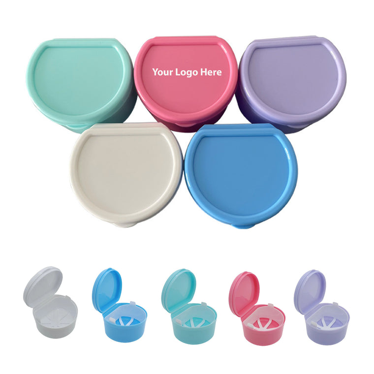 Plastic Semi-circular Denture Case