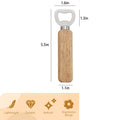 Wooden Handle Beer Bottle Opener