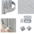 Water-Resistant Travel Makeup Bag With Hanging Hook