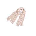 Fringed Oversized Thermal Scarf