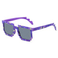 Mosaic Pixel Funny Sunglasses