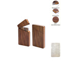 Magnetic Walnut Card Holder