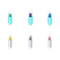 FDA Silicone Straw Capsule Box Set