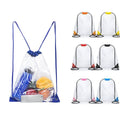 Clear Drawstring Bags