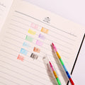 11 Colors Mini Rainbow Building Block Crayons Pens