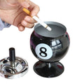 Creative Billiards Shaped Ashtrays Windproof Metal Ashtray