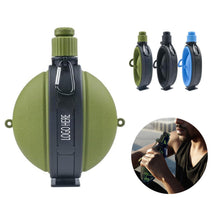 Foldable Portable Camping Sports Flask With Carabiner