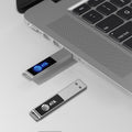 Metal Led Light Usb Flash Drive
