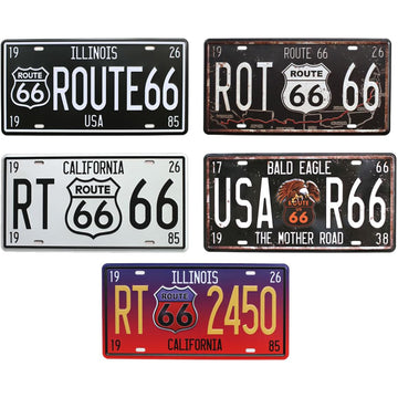Decorative Aluminum License Plate