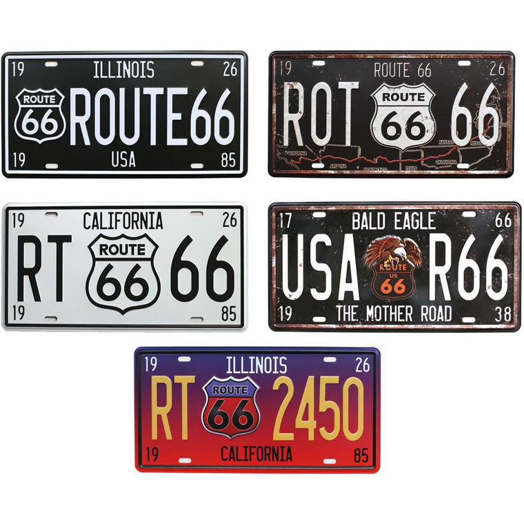 Decorative Aluminum License Plate