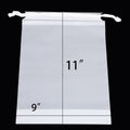 3Mil Pe Fully Transparent Shoe Bags