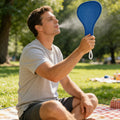 T Shaped Fold Hand Fan