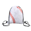 Sports Pattern Drawstring Dustproof Storage Bag