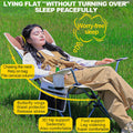 Folding Outdoor Recliner Patio Lounge Chair Lawn