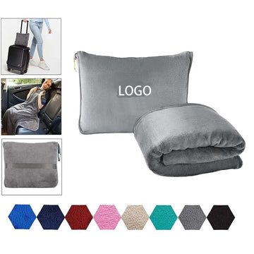 2 In 1 Travel Blanket With Pillow
