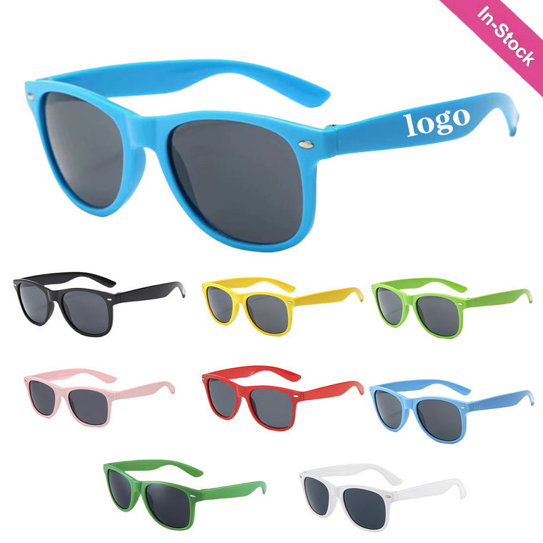 Single Color Sunglasses With Uv 400 Protection