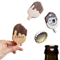 Ice Cream Wooden Magnet Bottle Opener