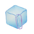 Transparent Acrylic Square Keychain Cube Pendant