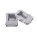 Tin Box With Window