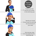 Silicone Swim Cap Easy To Put On And Off