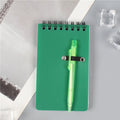 Pocket Sized Spiral Jotter Notepad Notebook With Pen