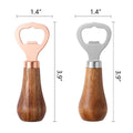 Multi Uses Compact Wooden Handheld Beer Bottle Opener