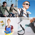Hands Free Hang Around Neck Fans Hanging Sport
