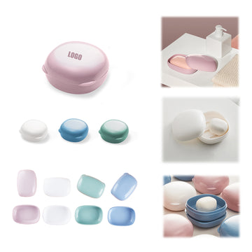 Small Portable Soap Dish with Lid