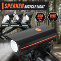 Rechargeable 2 In 1 Bicycle Light Horn