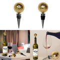 Golden Golf Ball Wine Stoppers