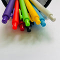Retractable Unisex Ink Pen With An Ultra-Fine 0.5 Mm Tip