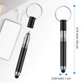 3-in-1 Cute Stylus Ballpoint Pen Keychain