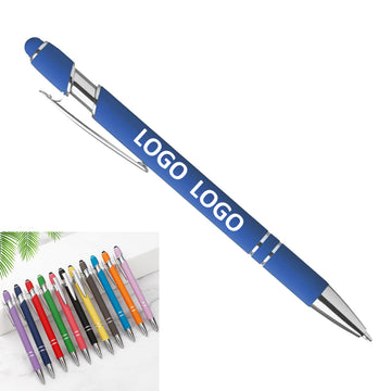 2-in-1 Stylus and Retractable Ballpoint Pen