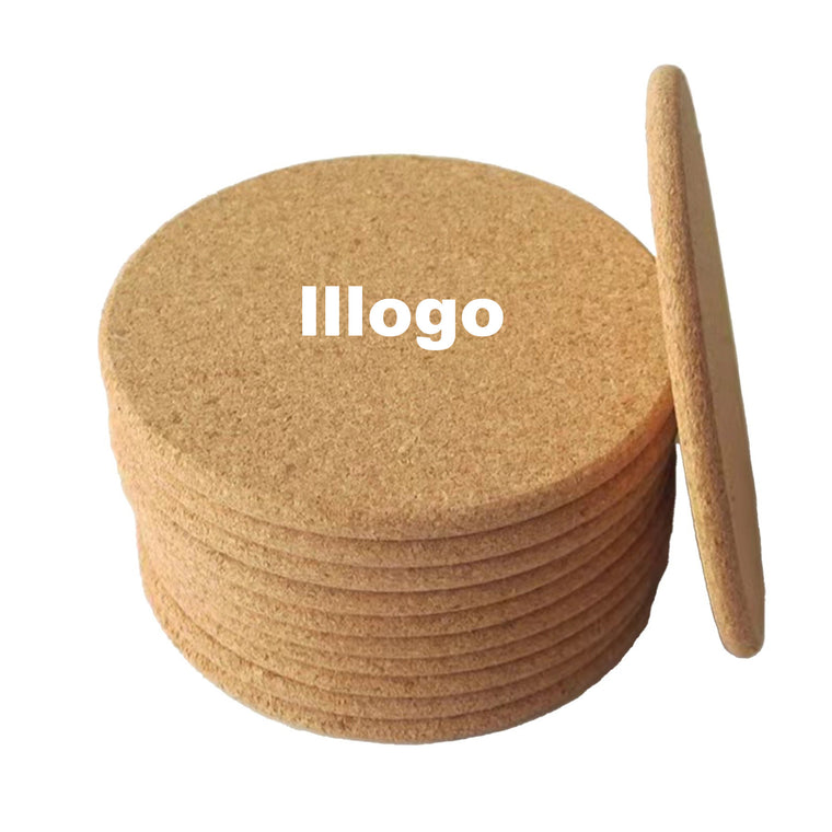 Round Beveled Cork Heat-Resistant Pad