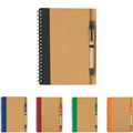 Classic Style Kraft Paper Notebook W/Pen