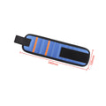 4-Row Magnetic Tool Wristband 12 Strong Magnets & 2 Pockets