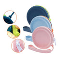 Multifunction Small Round Silicone Coin Purse With Zipper