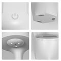27Oz Anti-Gravity Humidifier Drop Humidifier