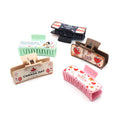 Full-Color Rectangle Claw Hair Clips For Women And Girls