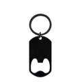 Bottle Opener Stainless Steel Keychain